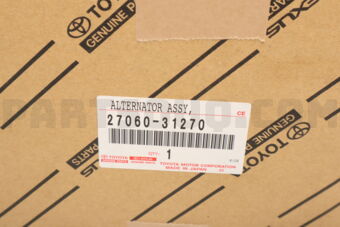 Toyota 2706031270 ALTERNATOR ASSY