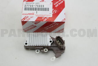Toyota 2770075020 REGULATOR ASSY, GENERATOR