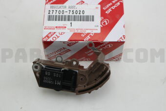Toyota 2770075020 REGULATOR ASSY, GENERATOR