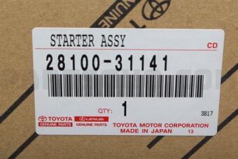 Toyota 2810031141 STARTER ASSY