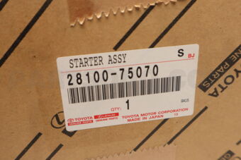 Toyota 2810075070 STARTER ASSY