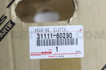 Toyota 3111160290 HOUSING, CLUTCH