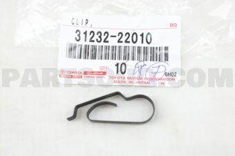 Toyota 3123222010 CLIP OR SPRING, RELEASE BEARING HUB