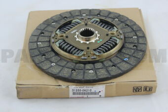 Toyota 312500K210 DISC ASSY, CLUTCH