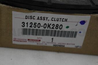 Toyota 312500K280 DISC ASSY CLUTCH