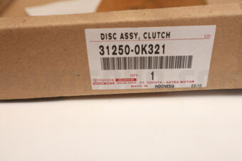 Toyota 312500K321 DISC ASSY CLUTCH