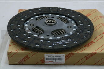 Toyota 312500W031 DISC ASSY, CLUTCH