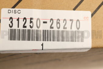 Toyota 3125026270 DISC ASSY CLUTCH
