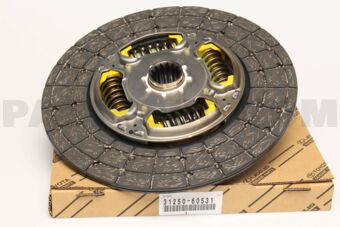 Toyota 3125060531 DISC ASSY CLUTCH