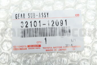 Toyota 3210112091 GEAR SUB-ASSY, DRIVE PLATE & RING