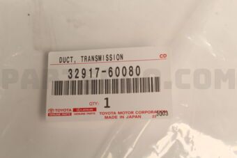 Toyota 3291760080 DUCT TRANSMISSION