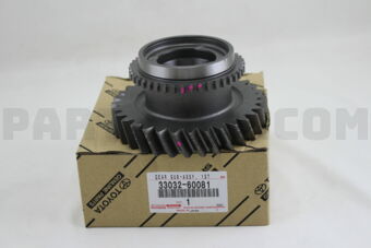 Toyota 3303260081 GEAR, 1ST