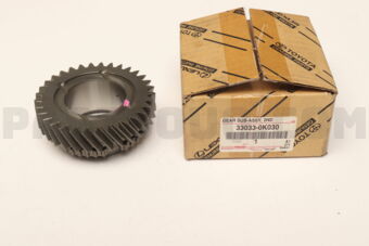 Toyota 330330K030 GEAR, 2ND