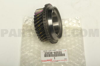 Toyota 3303660020 GEAR SUB-ASSY, 5TH