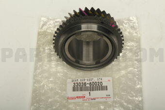 Toyota 3303660020 GEAR SUB-ASSY, 5TH
