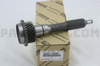 Toyota 3330135080 SHAFT, INPUT