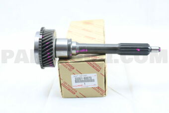 Toyota 3330160070 SHAFT, INPUT