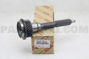 Toyota 3330160130 SHAFT SUB-ASSY