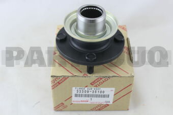 Toyota 3330935100 FLANGE SUB-ASSY, OUTPUT SHAFT COMPANION