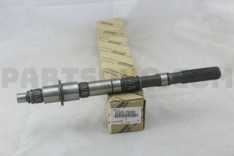 Toyota 3332126050 SHAFT, OUTPUT