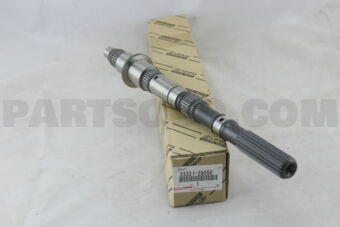Toyota 3332126050 SHAFT, OUTPUT