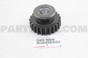 Toyota 3340260030 GEAR SUB-ASSY, REVERSE IDLER