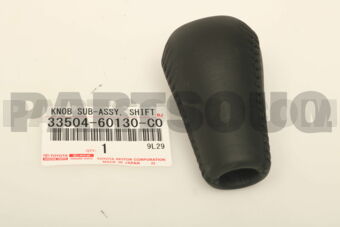 Toyota 3350460130C0 KNOB SUB-ASSY, SHIFT LEVER
