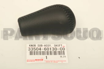 Toyota 3350460130C0 KNOB SUB-ASSY, SHIFT LEVER