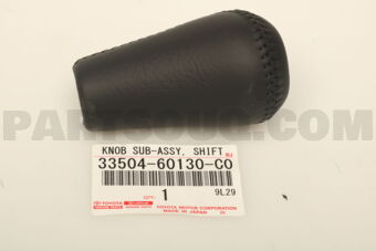 Toyota 3350460130C0 KNOB SUB-ASSY, SHIFT LEVER