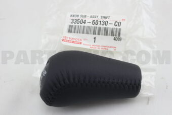 Toyota 3350460130C0 KNOB SUB-ASSY, SHIFT LEVER