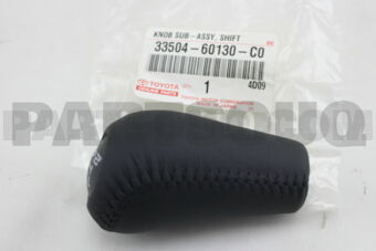 Toyota 3350460130C0 KNOB SUB-ASSY, SHIFT LEVER