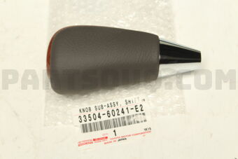 Toyota 3350460241E2 KNOB SUB-ASSY, SHIFT LEVER