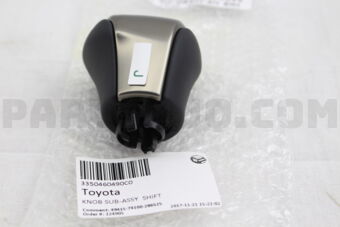 Toyota 3350460490C0 KNOB SUB-ASSY SHIFT