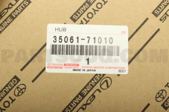 Toyota 3506171010 HUB SUB-ASSY CLUTCH