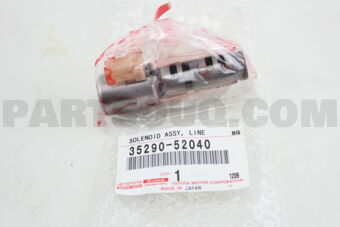 Toyota 3529052040 SOLENOID ASSY, LINE PRESSURE CONTROL