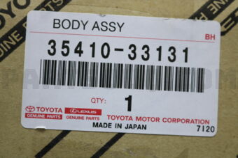 Toyota 3541033131 BODY ASSY, TRANSMISSION VALVE