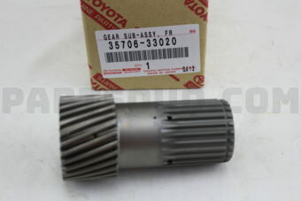 Toyota 3570633020 GEAR SUB ASSY, PLANETARY SUN