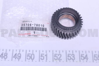 Toyota 3570678010 GEAR SUB-ASSY