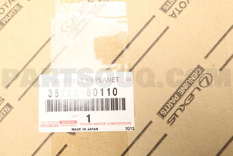 Toyota 3572060110 GEAR ASSY, FR