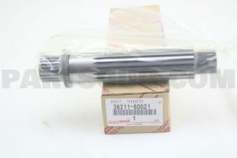 Toyota 3621160021 SHAFT, TRANSFER INPUT
