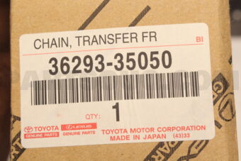 Toyota 3629335050 CHAIN, TRANSFER FRONT DRIVE