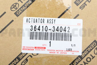 Toyota 3641034042 ACTUATOR ASSY, TRANSFER SHIFT