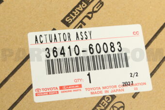 Toyota 3641060083 ACTUATOR ASSY, TRANSFER SHIFT