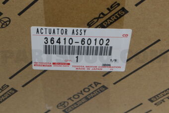 Toyota 3641060102 ACTUATOR ASSY, TRANSFER SHIFT