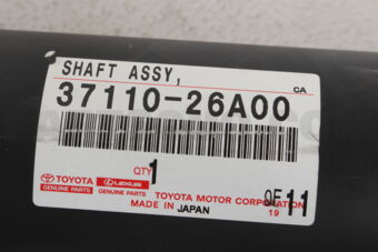 Toyota 3711026A00 SHAFT ASSY, PROPELLER