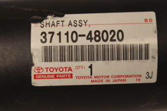 Toyota 3711048020 SHAFT ASSY, PROPELLER