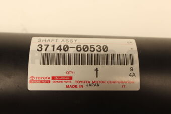 Toyota 3714060530 SHAFT ASSY, PROPELLER, FRONT