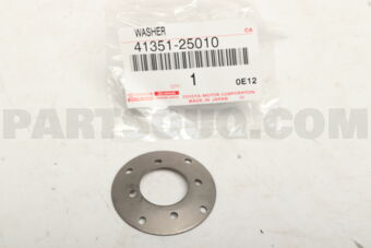 Toyota 4135125010 WASHER, FRONT DIFFERENTIAL PINION THRUST
