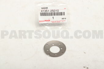 Toyota 4135125010 WASHER, FRONT DIFFERENTIAL PINION THRUST