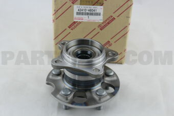 Toyota 4241048041 HUB & BEARING ASSY, REAR AXLE, RH/LH